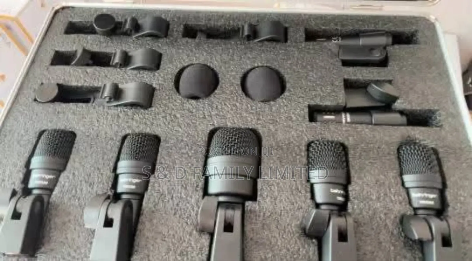 Behringer Bc1200 Professional 7-Piece Drum Microphone Set