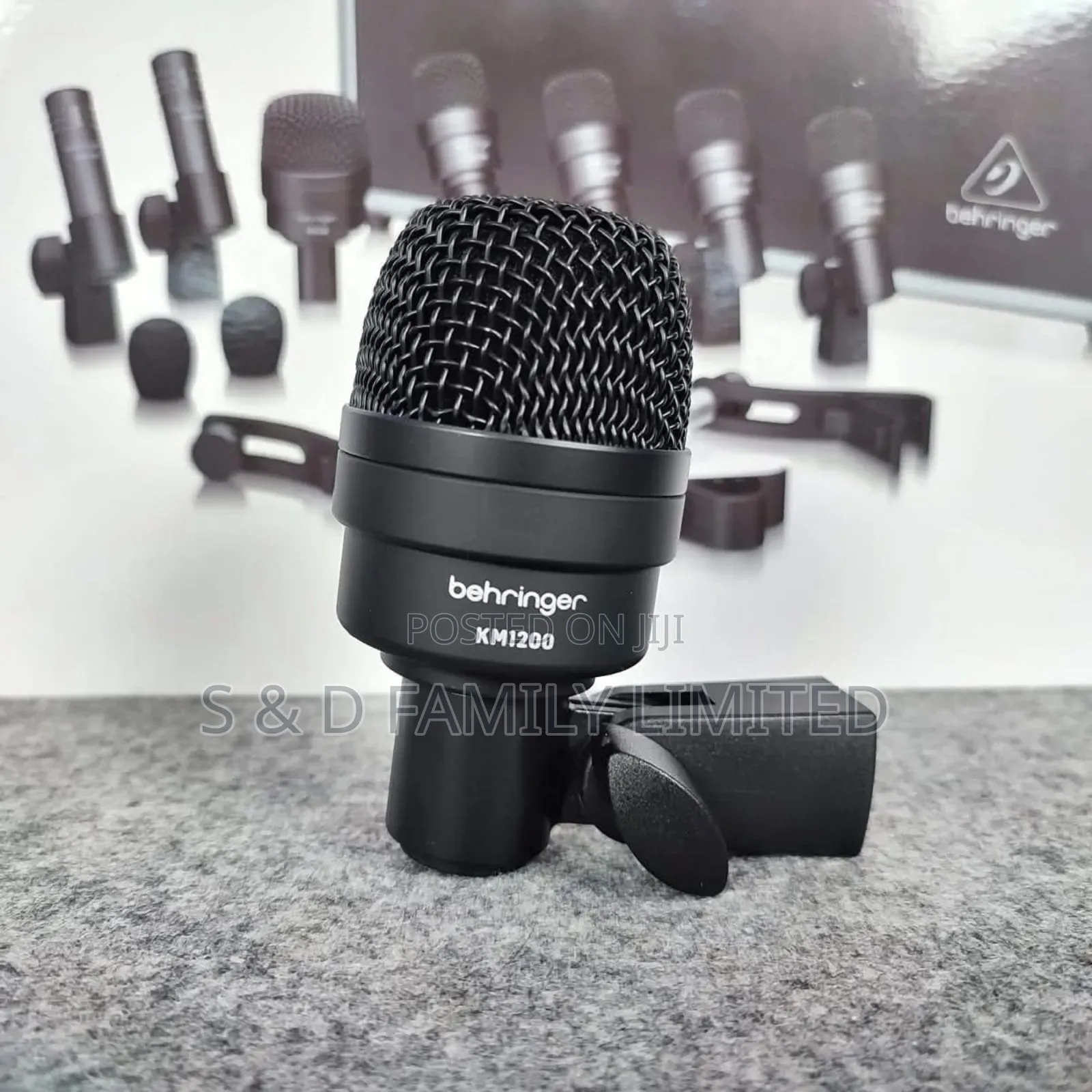 Behringer Bc1200 Professional 7-Piece Drum Microphone Set