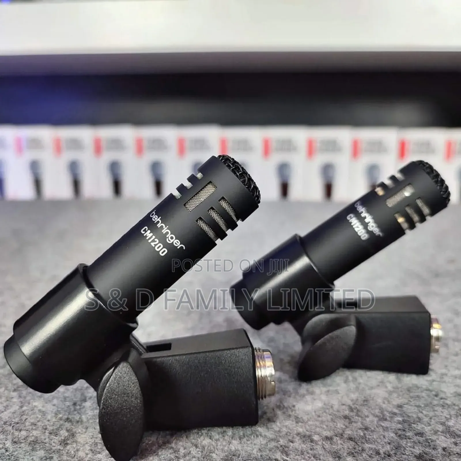 Behringer Bc1200 Professional 7-Piece Drum Microphone Set