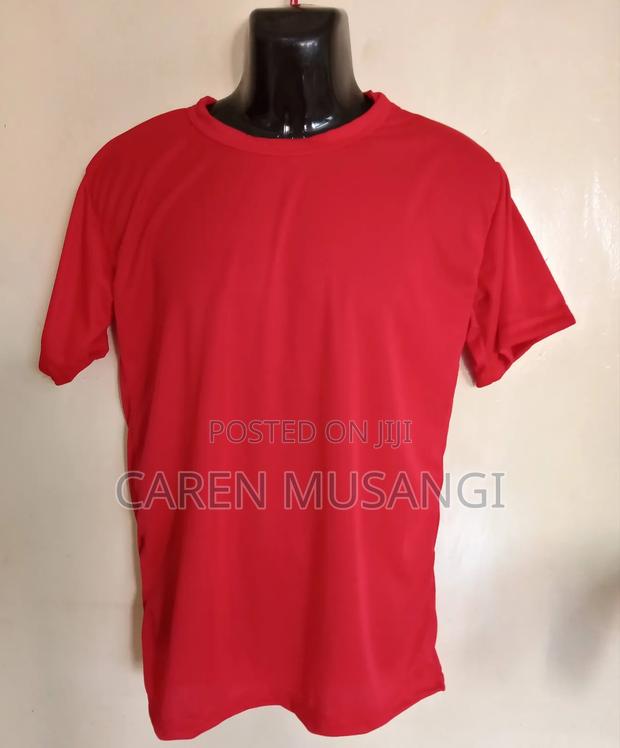 Red Polyester T-Shirts - main view