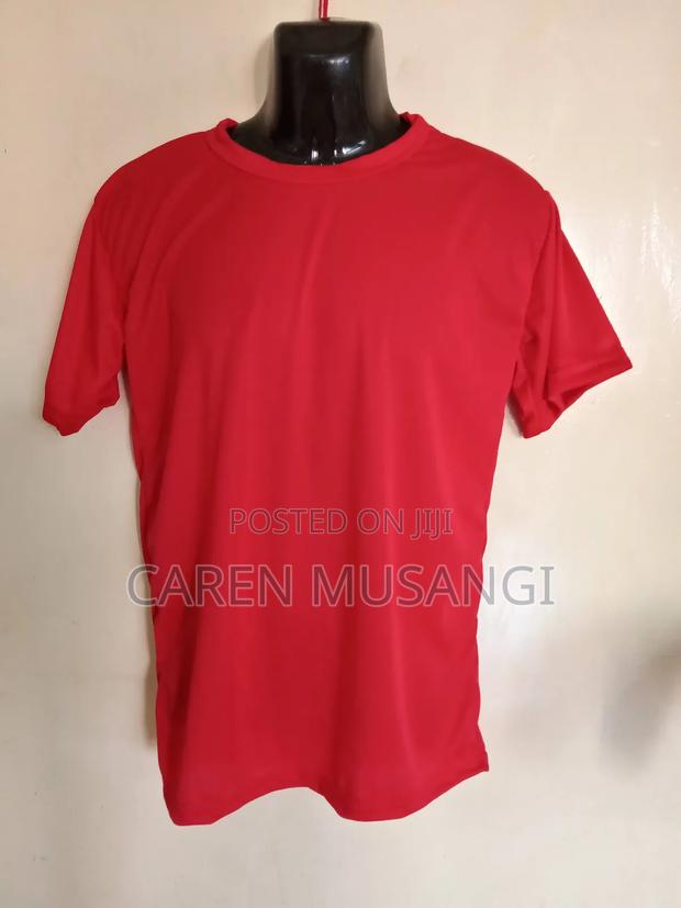 Red Polyester T-Shirts - thumbnail 3