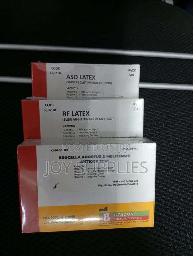 Asot Latex Kit, Brucella a/M, Rheumatoid Factor - main view