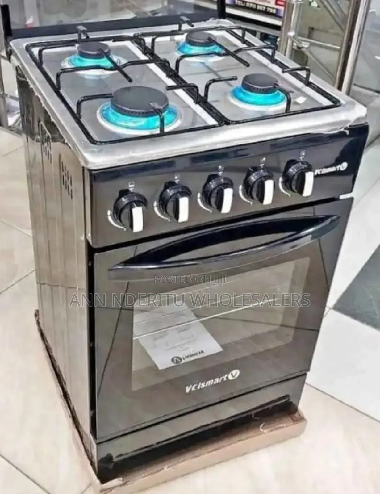 Full Gas Jet Volsmart With Gas Oven