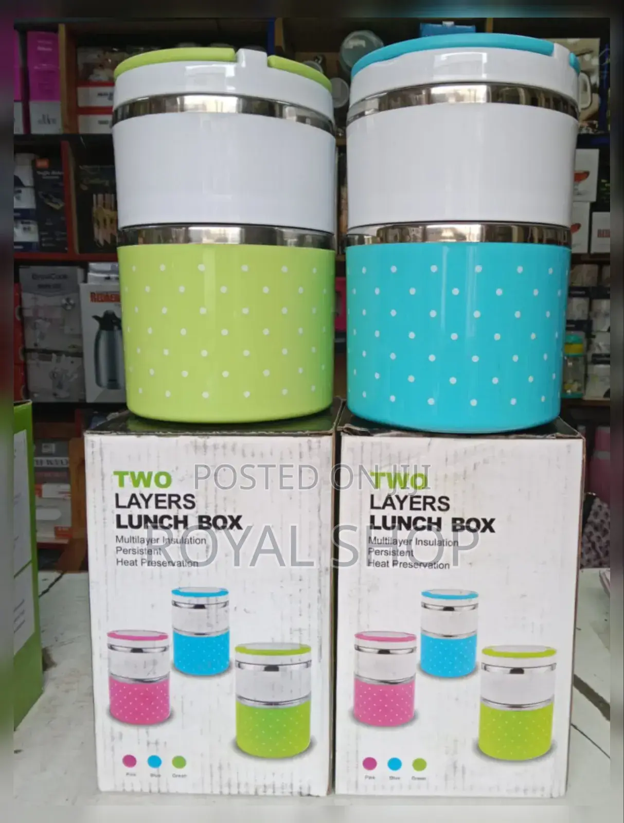 Double Lunch Box