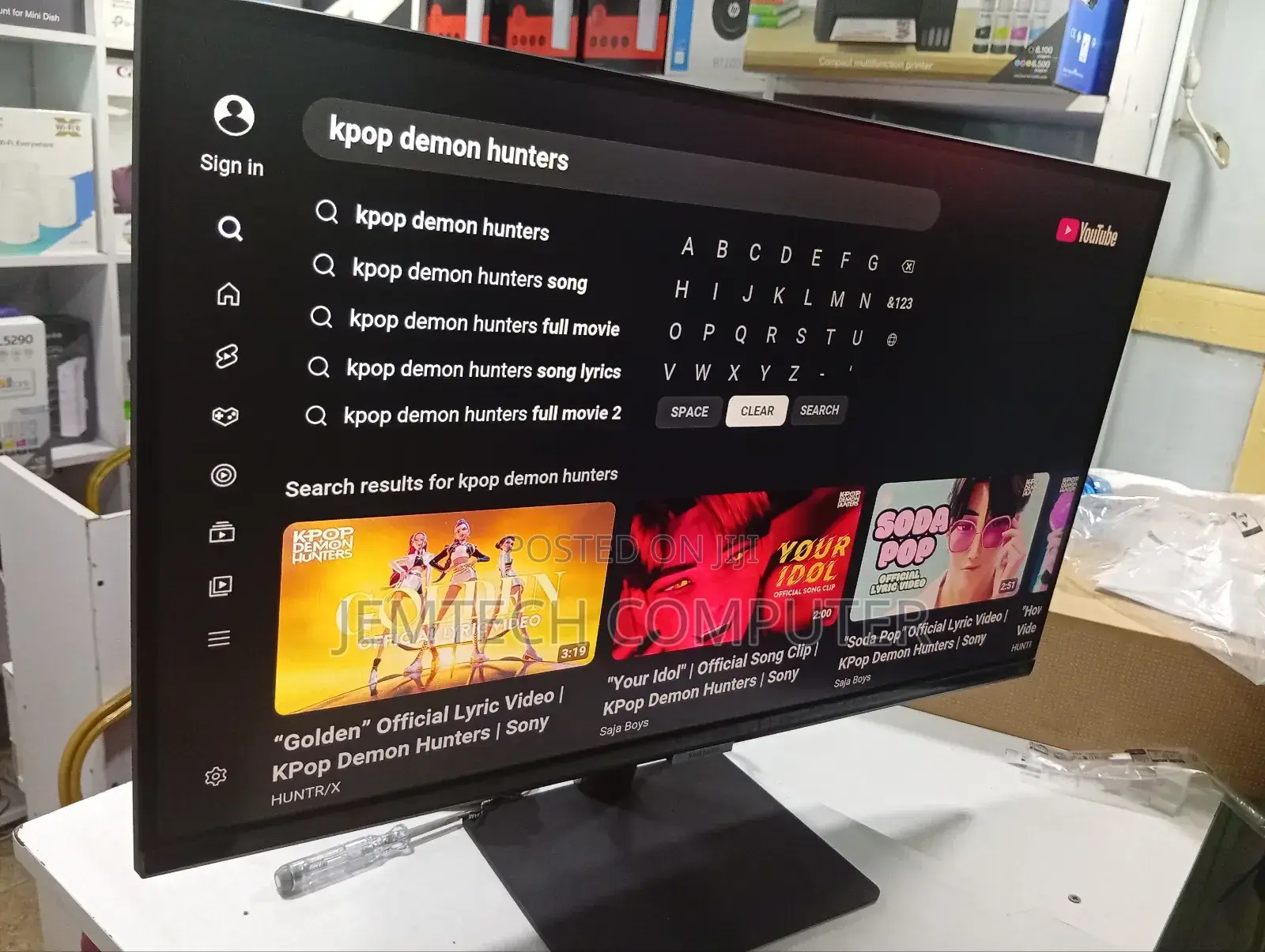 Samsung Smart Monitor M5 27′′-Ls27dm500emxue