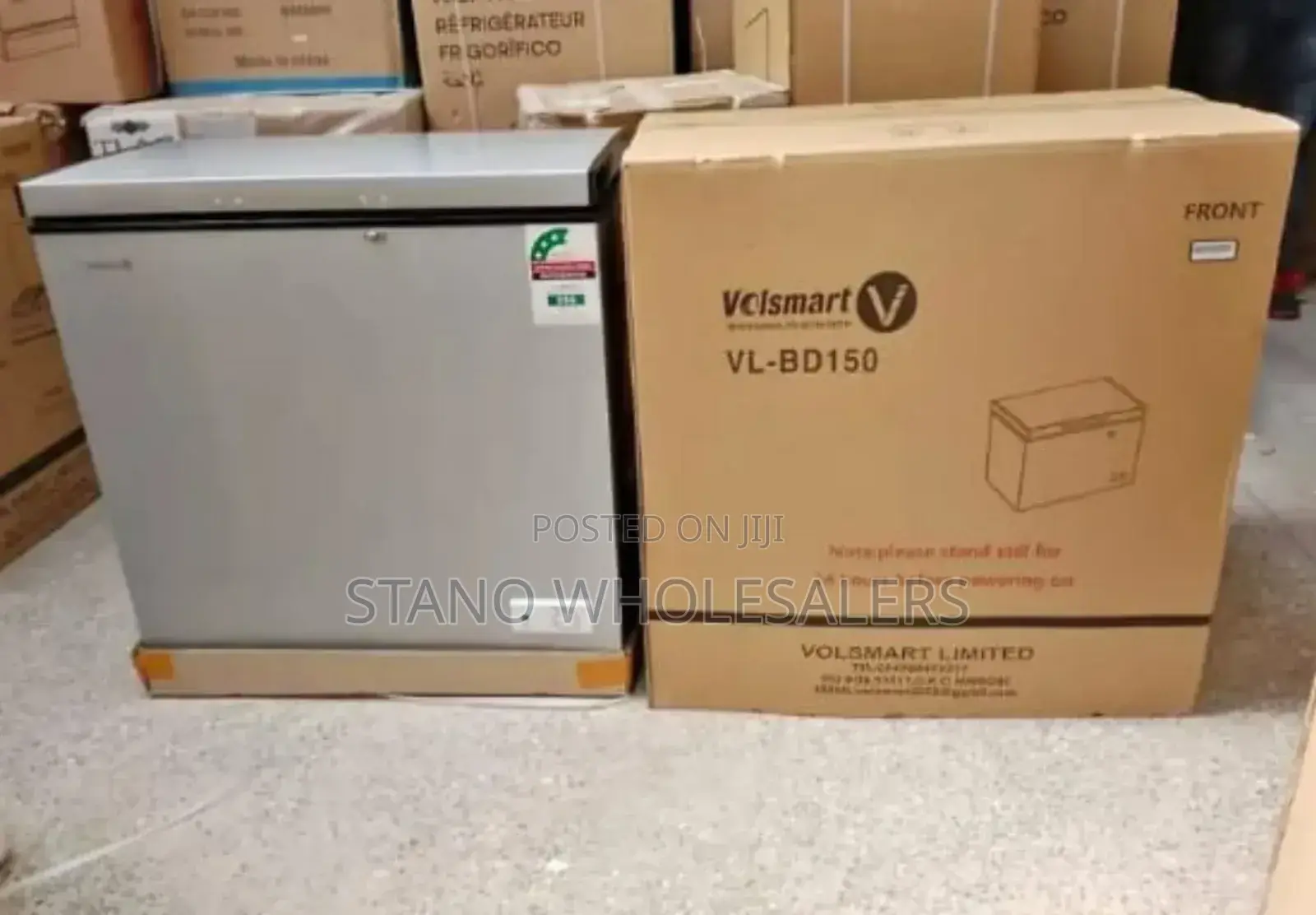 Vl-Bd150 Volsmart 150ltrs Deep Freezer