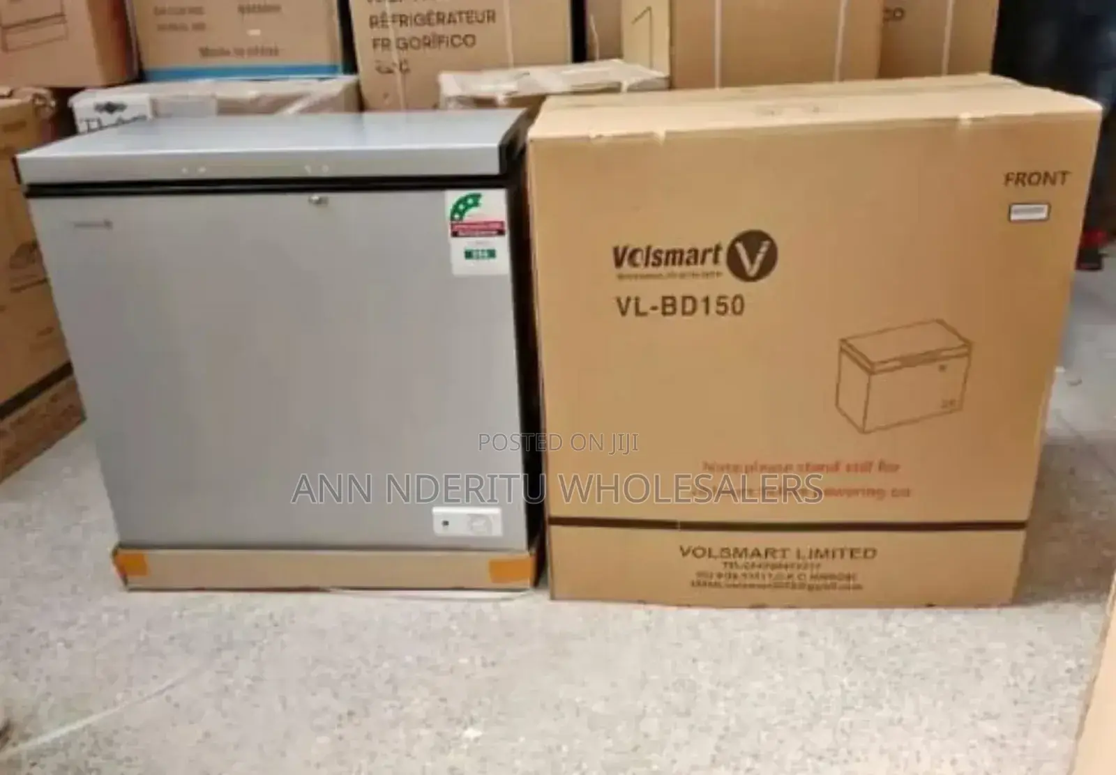 Vl-Bd150 Volsmart 150ltrs Deep Freezer