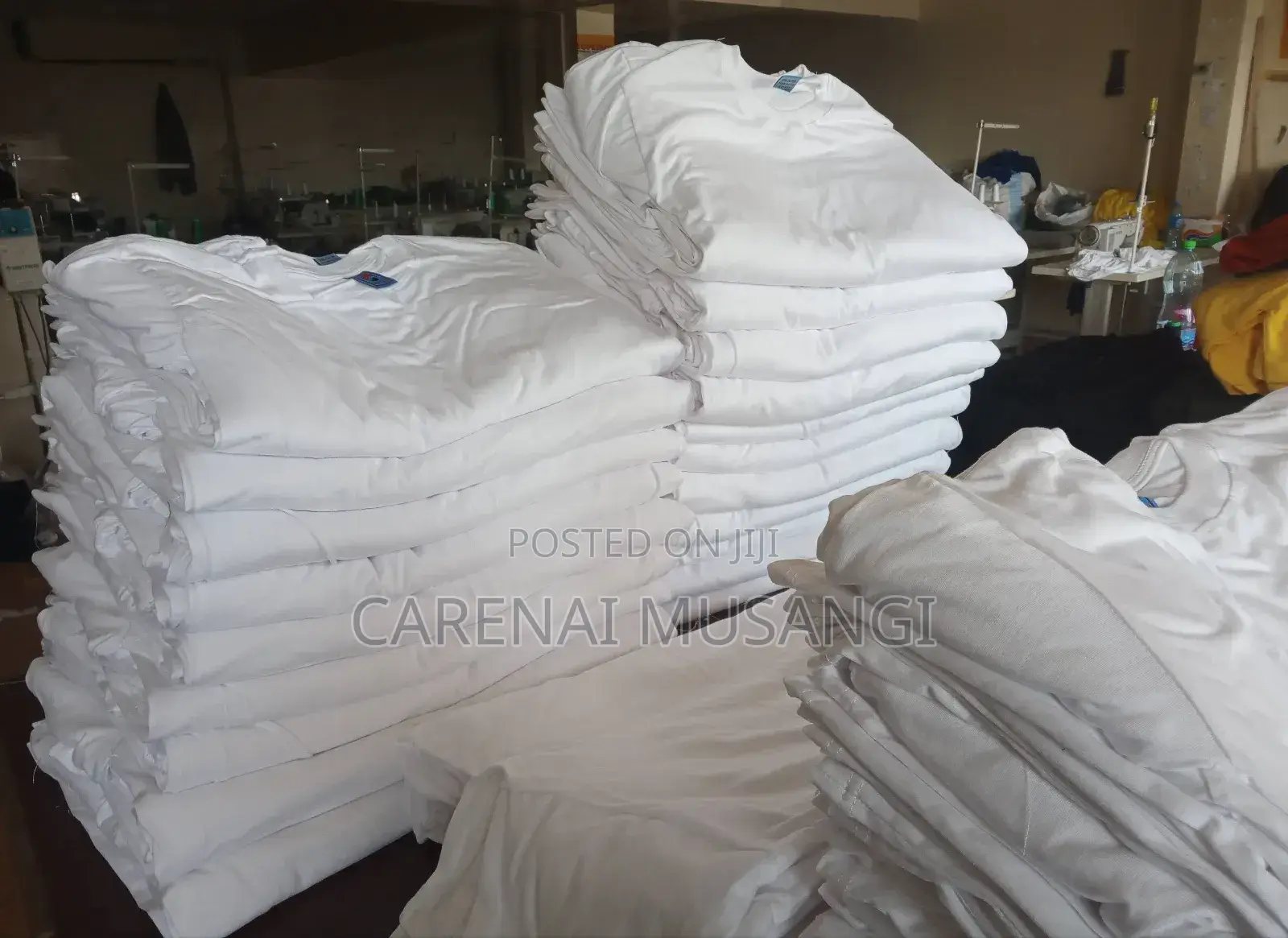 Classic White Cotton Round Neck Tshirts