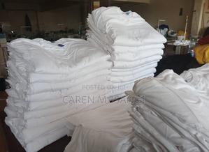 Classic White Cotton Round Neck Tshirts - thumbnail 2