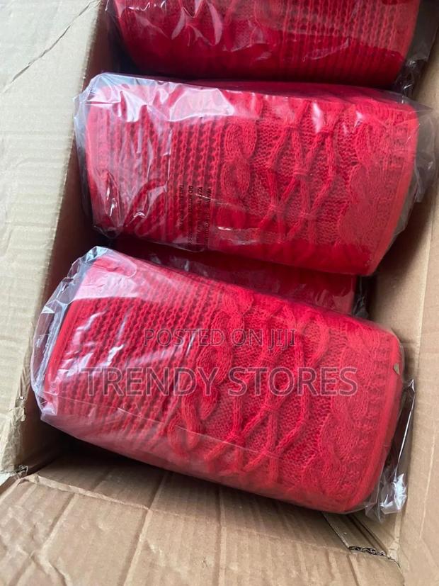 Knitted Christmas Tree Collar - main view