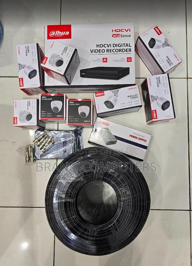 Dahua 8 Channel CCTV Security Camera Full Kit 1080p Ir Hd