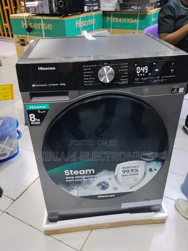 Hisense 8kg Washing Machine and 5kh Dryer Front Load - thumbnail 2