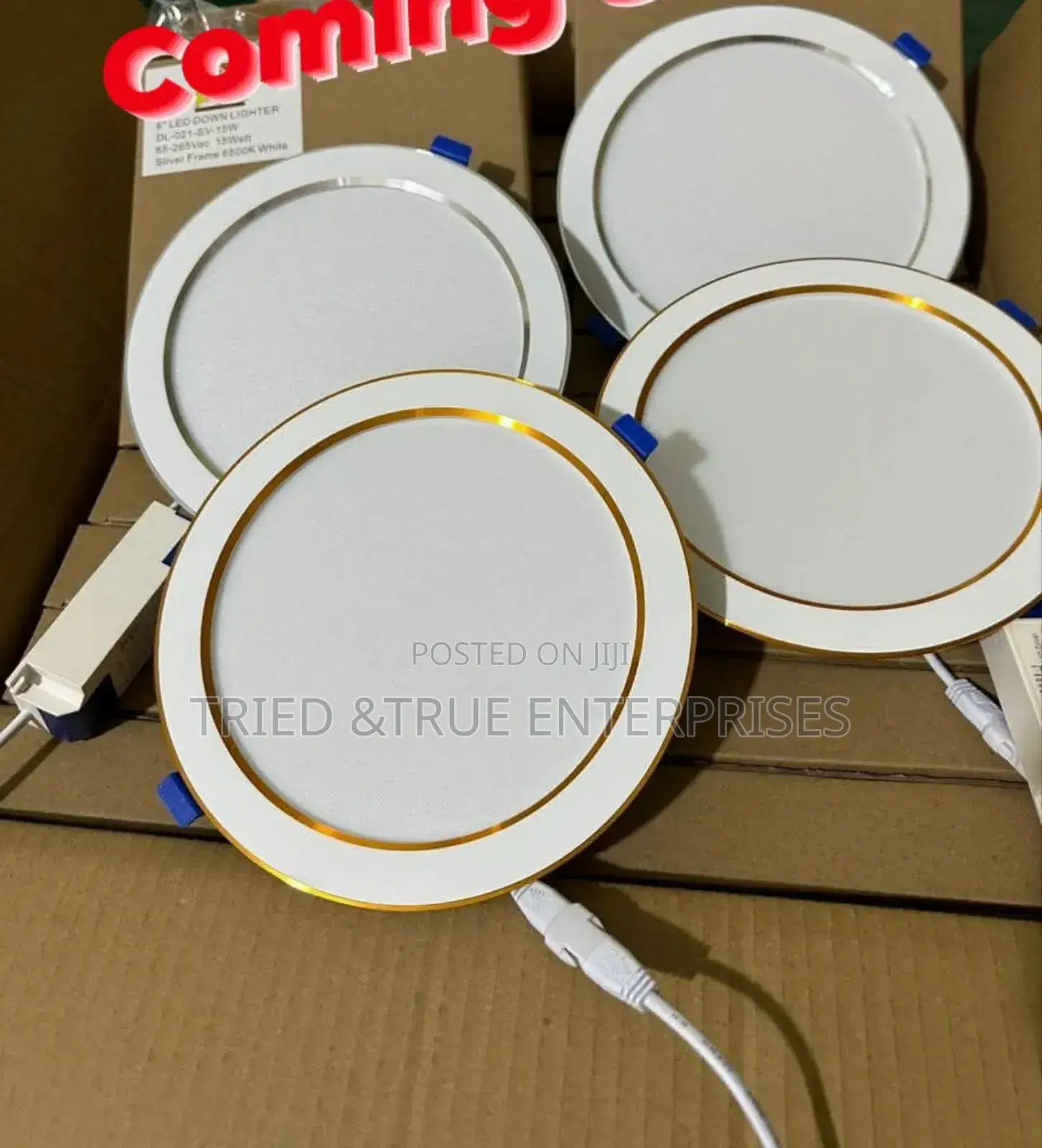 Quality Led Tricolour Downlighter Uhf4