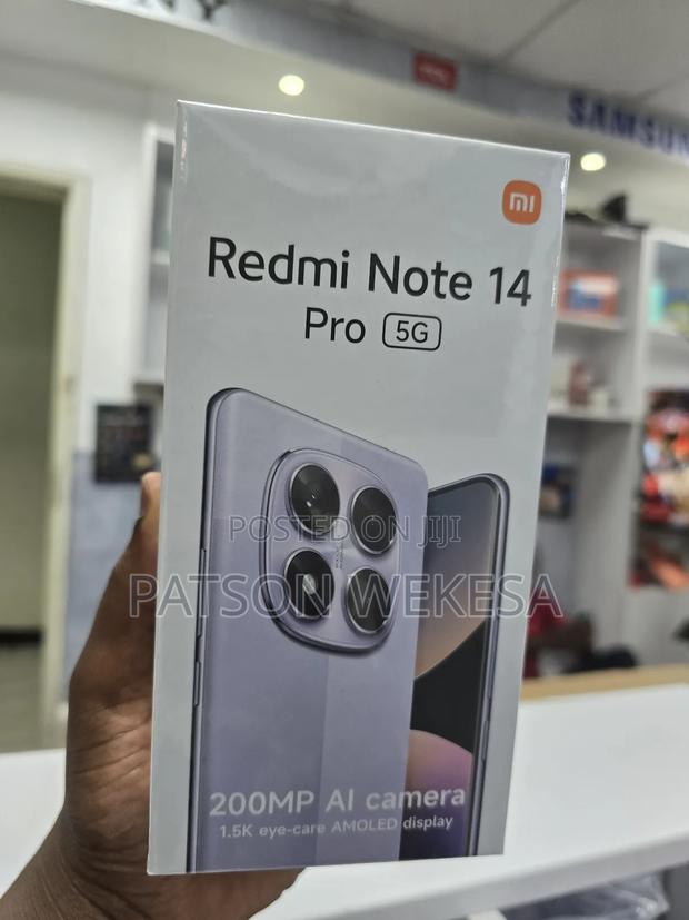 New Xiaomi Redmi Note 14 Pro 5G 256 GB Purple