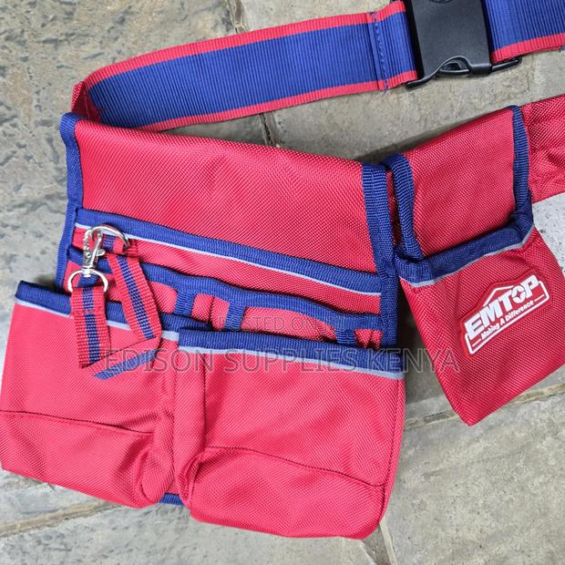 Tool Pouch Emtop Tool Bag Waist Belt Carry Bags Toolbox - thumbnail 4