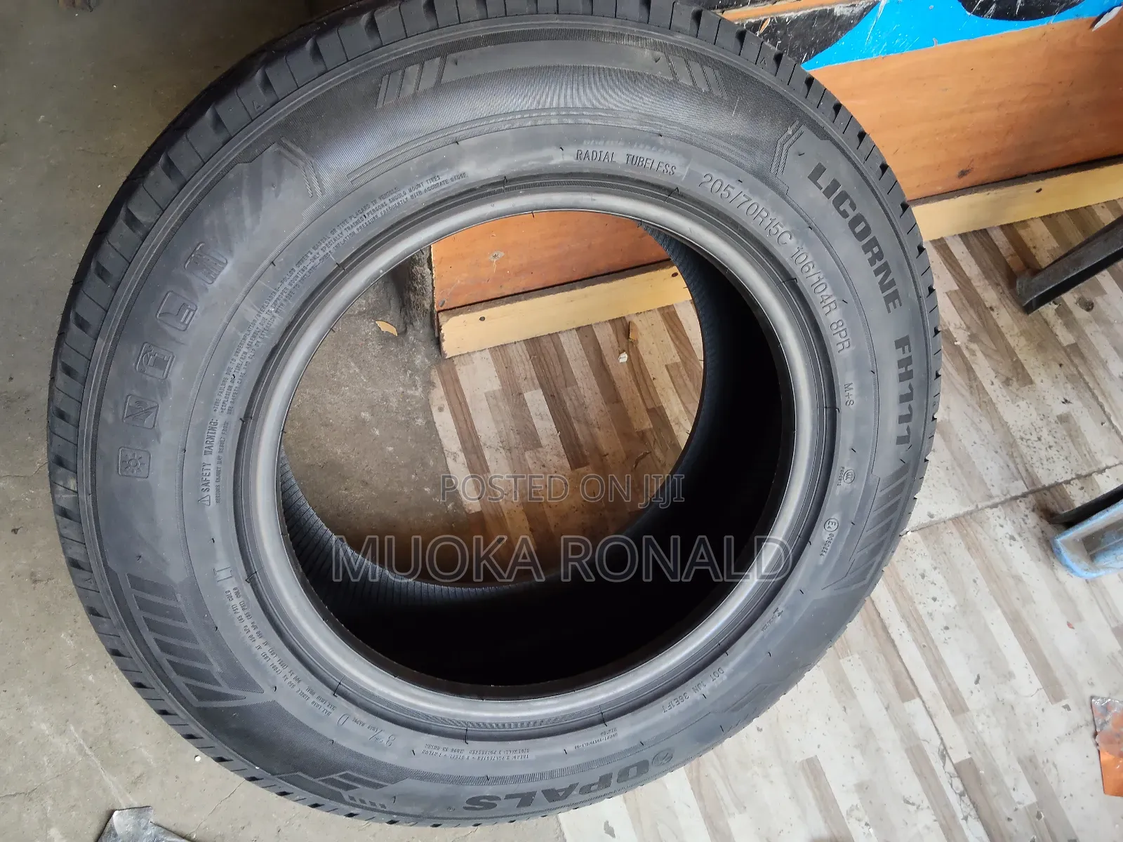 205/70r15c Opals Tyre 8pr