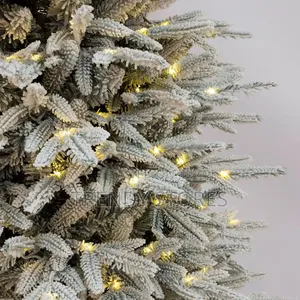Snow Flocked Christmas Tree