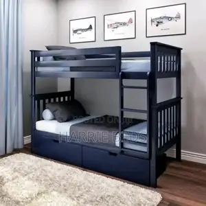 Dark Charcoal Modern Double Decker Avaliable