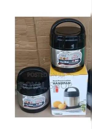 Hand Pan Food Flask 2 in 1