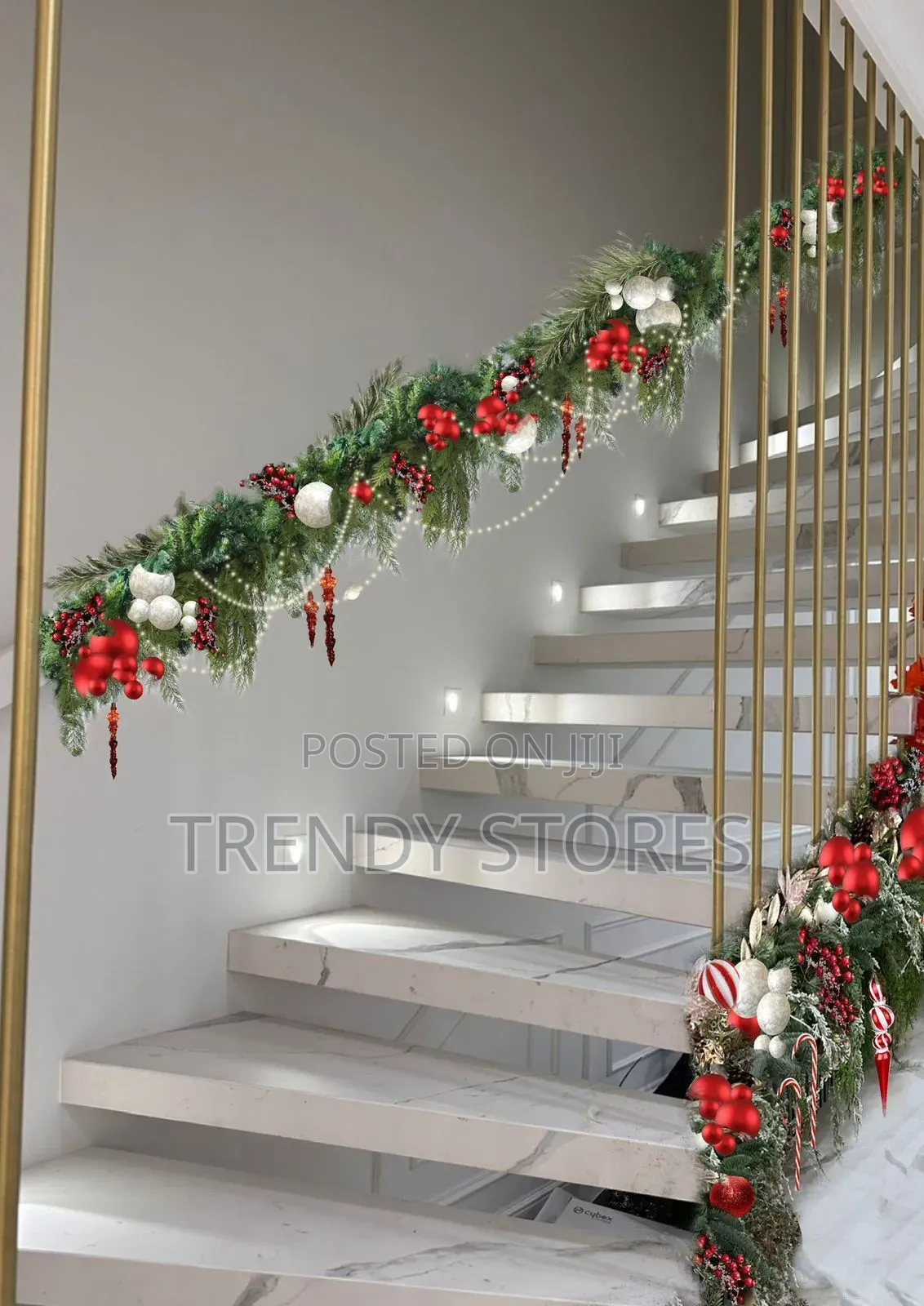 Prelit Christmas Garland