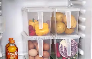 Fridge/Cereal Containers With Handle
