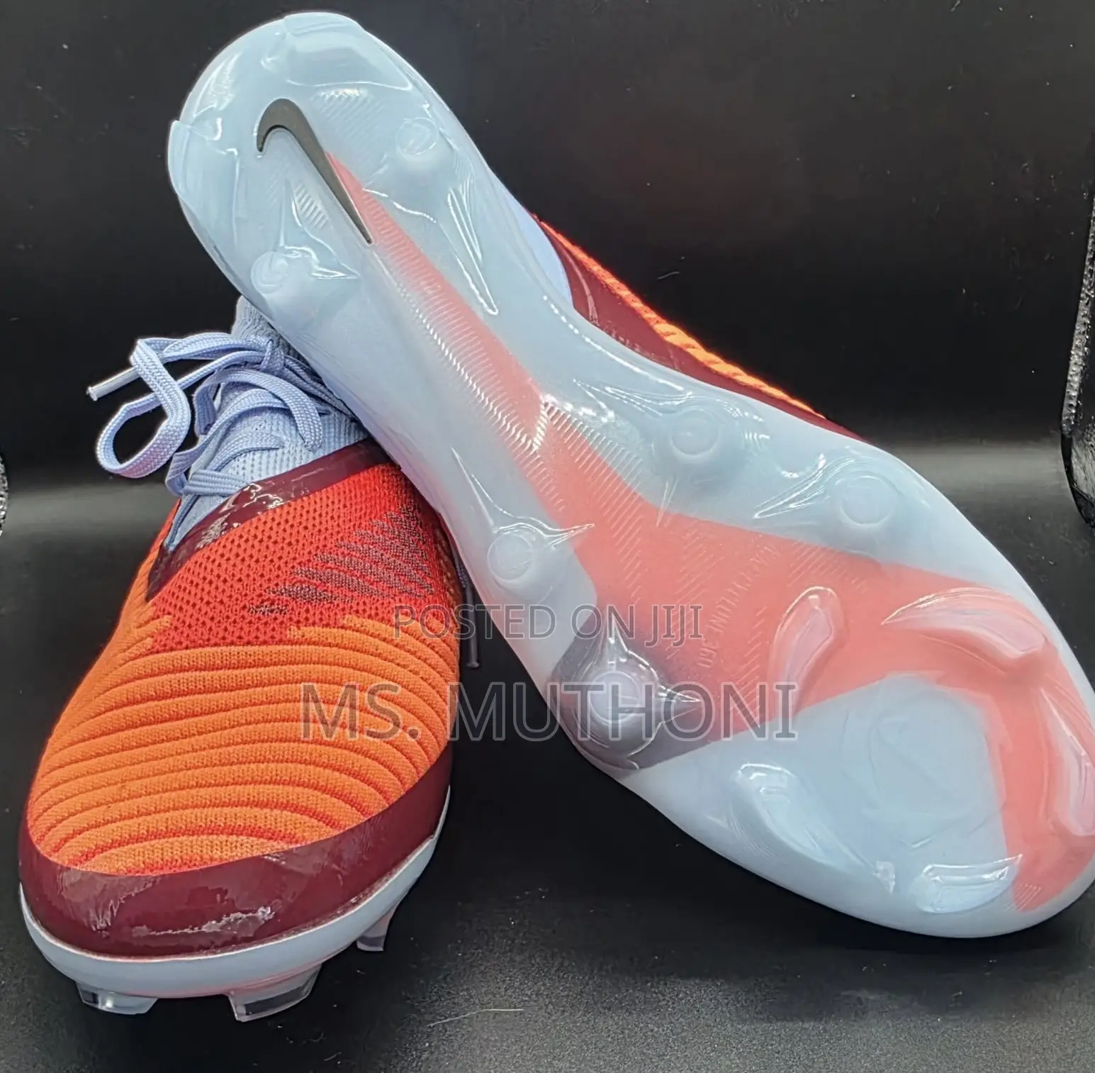 Nike Phantom 6 Elite Low Football Boot. Orange Purple Size 40-45