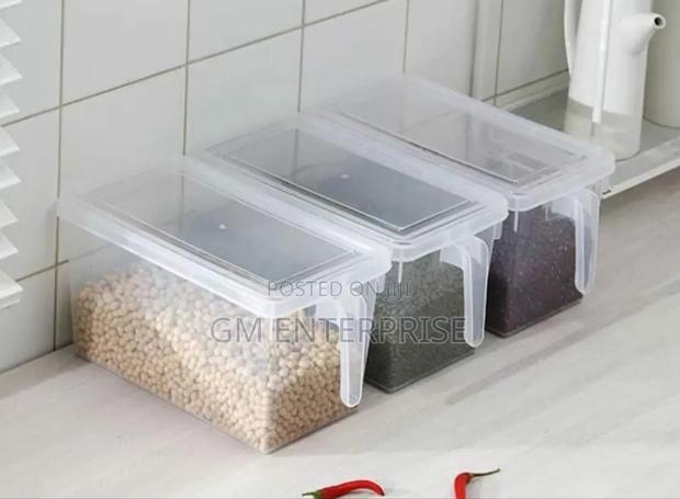 Fridge/Cereal Containers With Handle - thumbnail 2