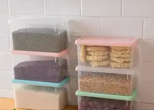 Fridge/Cereal Containers With Handle