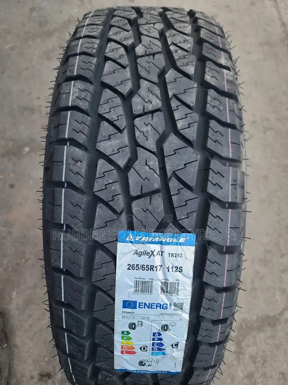 265 /65 R17 Triangle Tyres 112s Agilex a/T Tr292