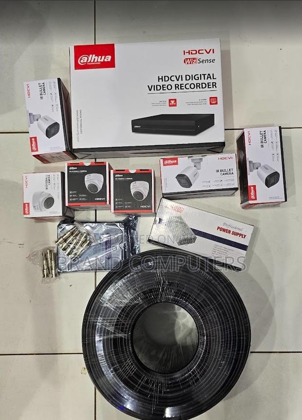 8 Channel Dahua CCTV Complete Kit-Full Hd Security System - main view