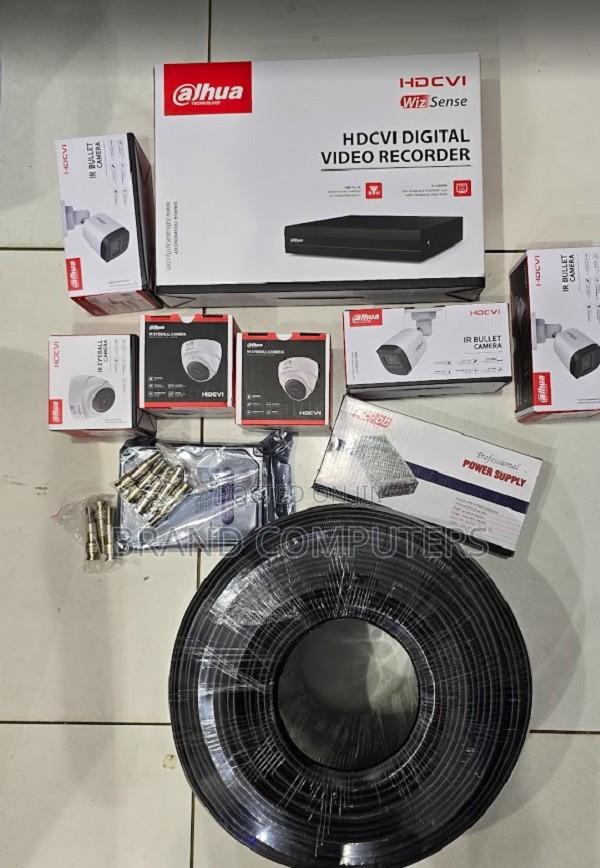 Dahua 8 Channel CCTV Camera Complete Kit Ir Full 1080p Camera