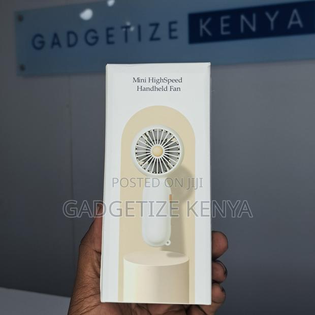 Portable Rechargeable Hand Held Mini Fan - thumbnail 2