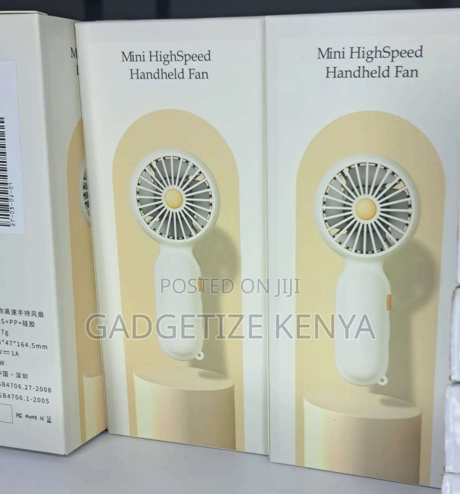 Portable Rechargeable Hand Held Mini Fan