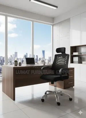 Premium Mesh Chair With Headrest