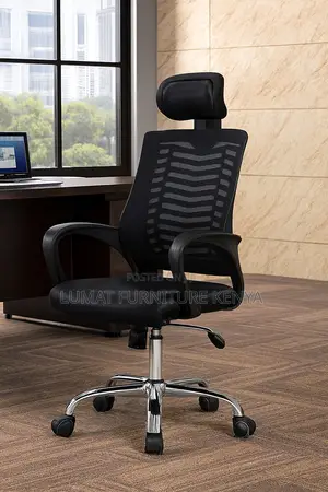 Premium Mesh Chair With Headrest