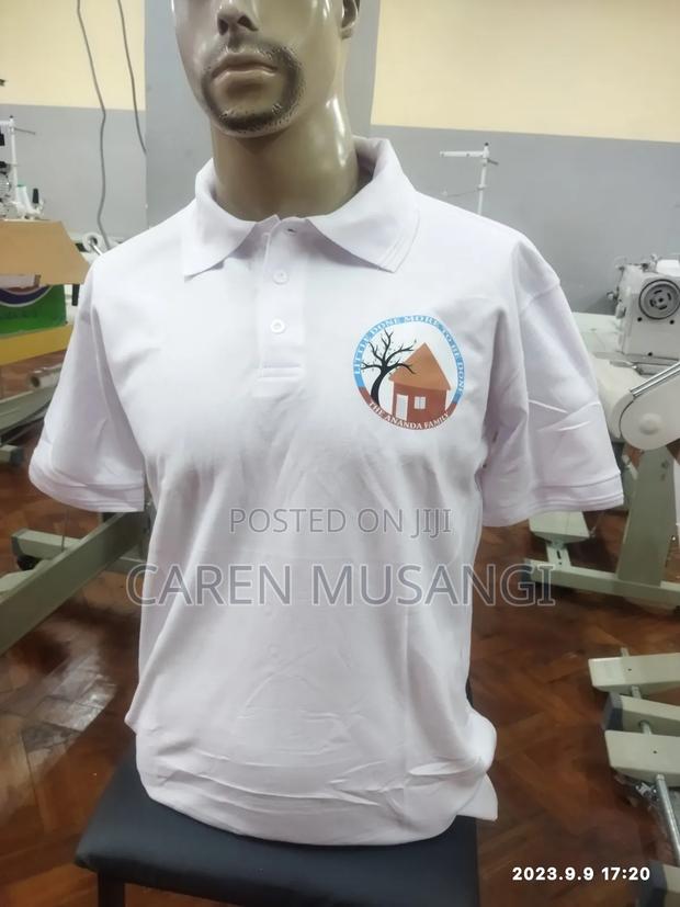 Classic White Polo T-Shirts - thumbnail 2