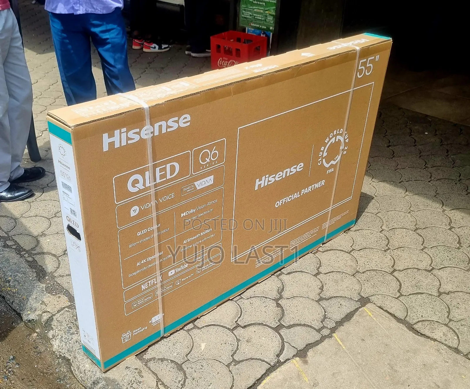 Hisense 55-Inch Q6n Qled Smart Vidaa Tv