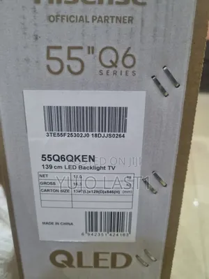 Hisense 55-Inch Q6n Qled Smart Vidaa Tv
