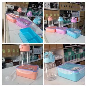 2pcs Kids Lunch Box With Water Bottle - thumbnail 2