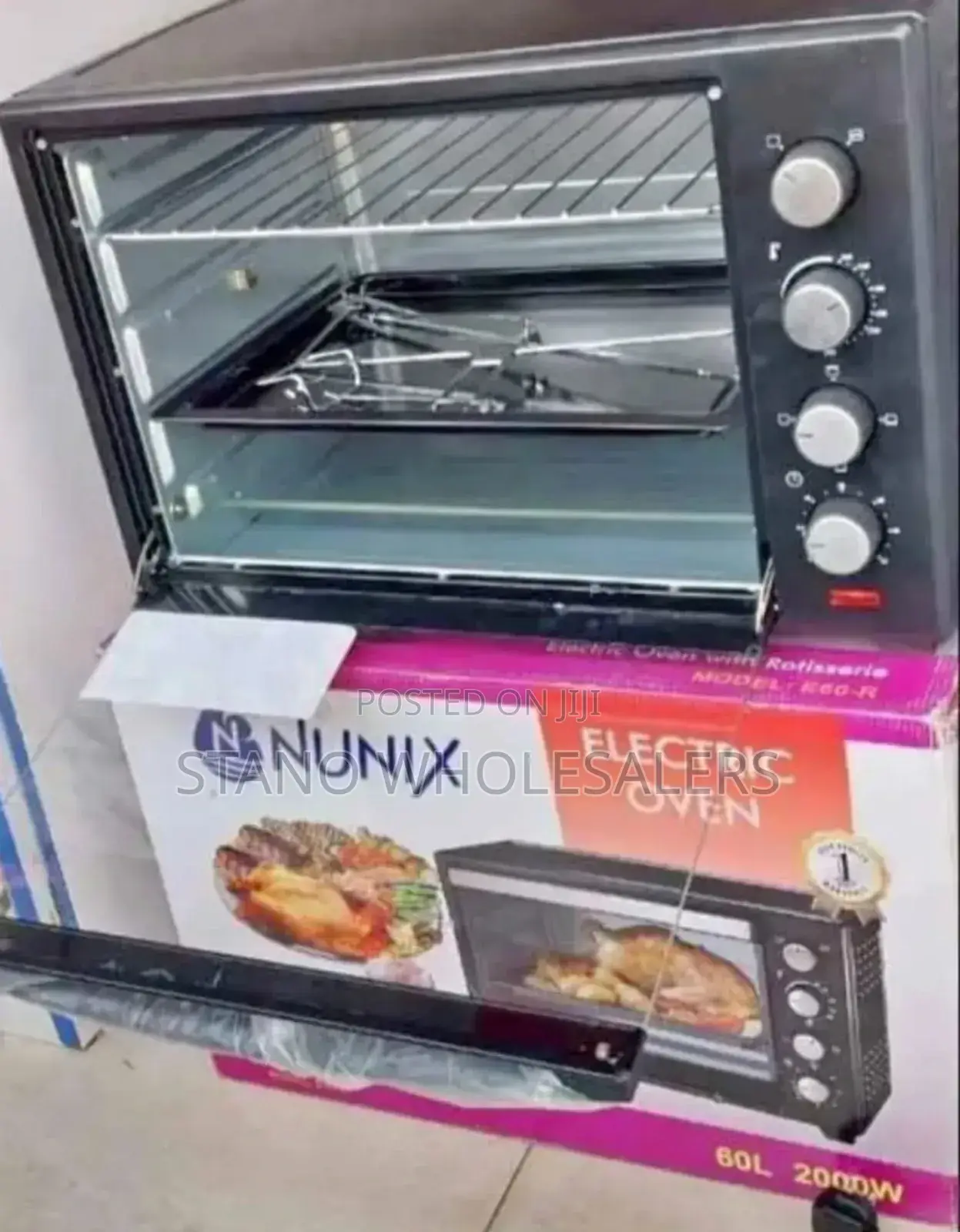 60ltrs Nunix Electric Oven