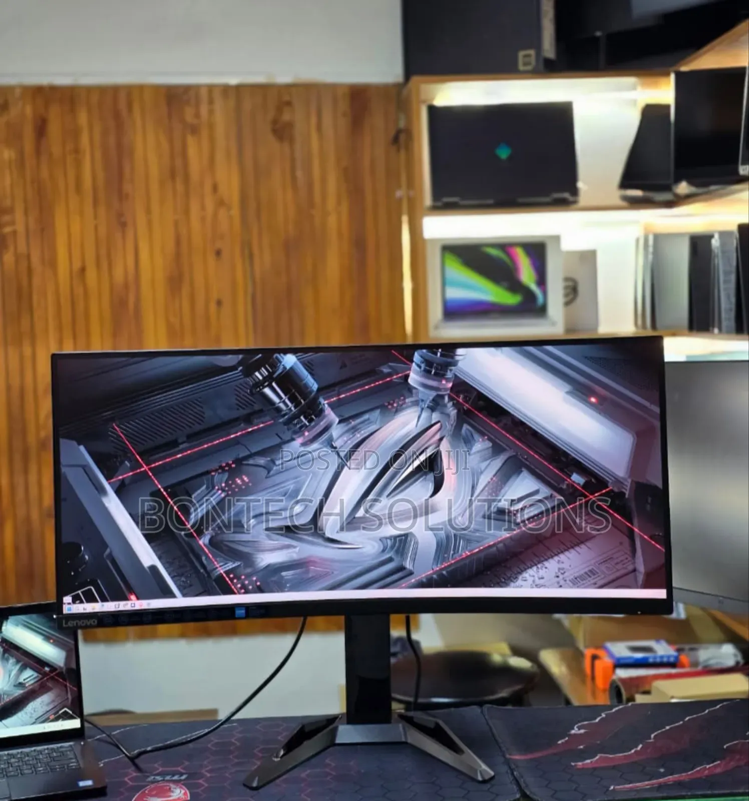 Lenovo G34w-30 Gaming Monitor 
34′′ Ultrawide Curved (