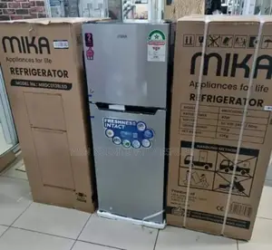 Mika Refrigerator 138ltrs Double Door Fridge