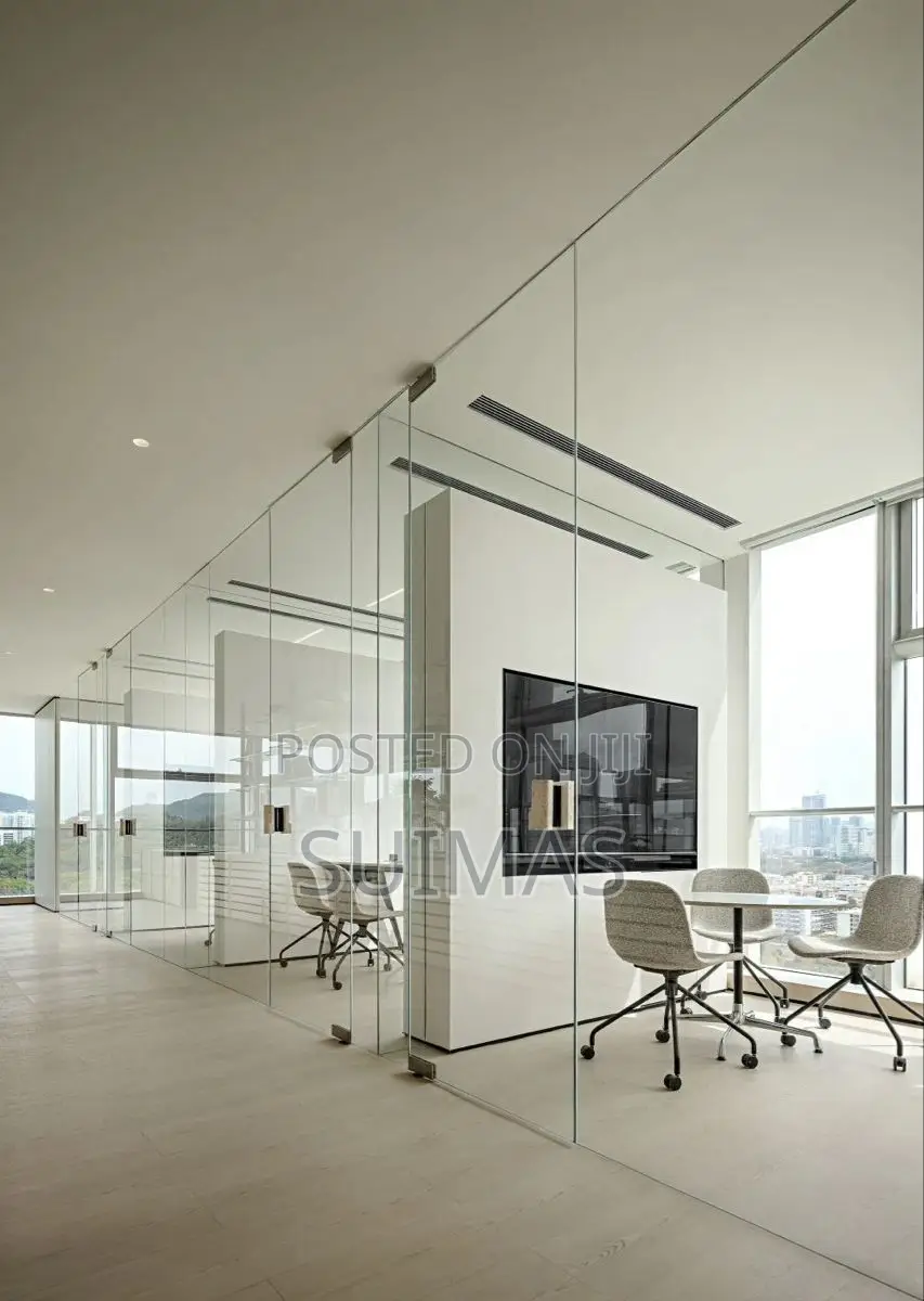 Frameless Glass Partitioning