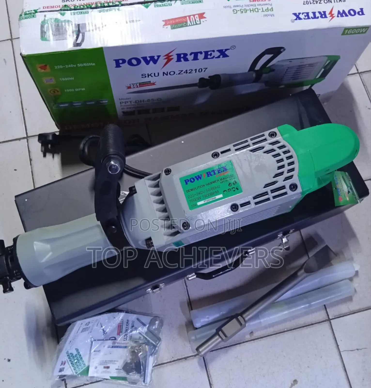 1600w Demolition Hammer/Jack Hammer/Powertex Demolition Hammer Machine
