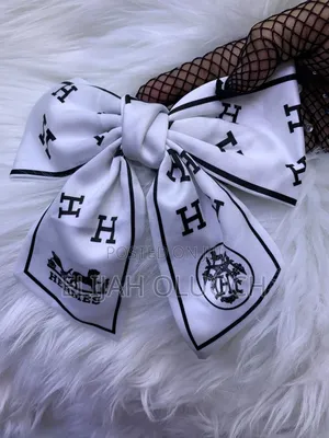 Hermes Hair Bow Clip