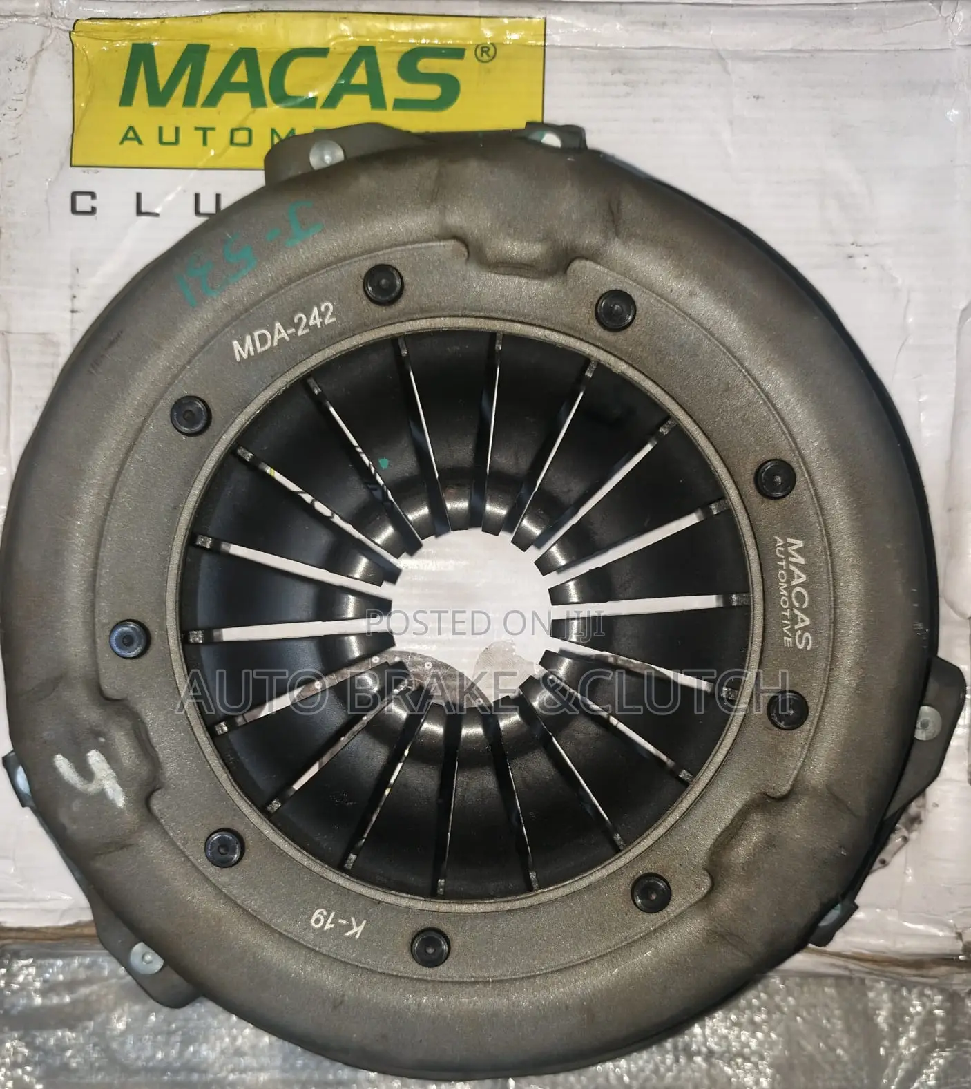 Clutch Cover for Tata Bolero Macas 240mm
