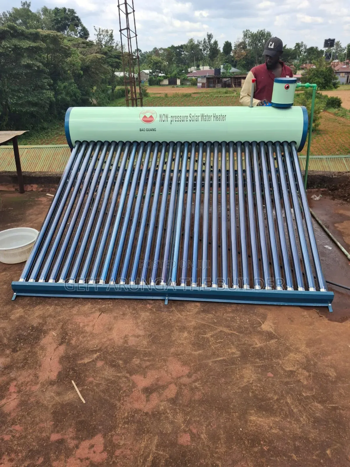 Non Pressurised Solar Water Heaters 300litres