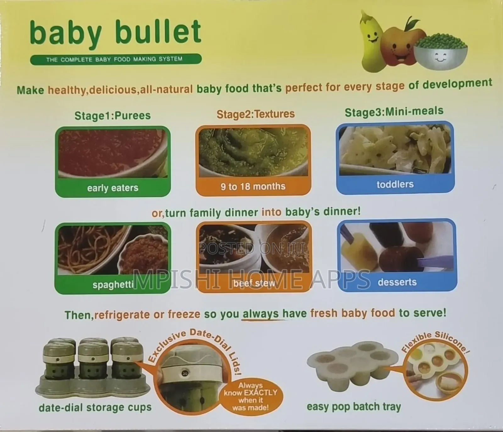 Baby Bullet Food Making Machine 200w