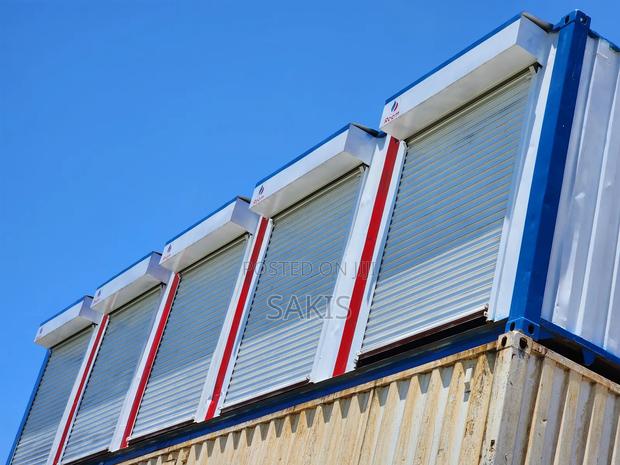 40ft High Cube Container Fabricated Into 5 Shops - thumbnail 2