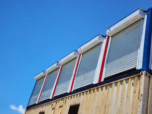 40ft High Cube Container Fabricated Into 5 Shops